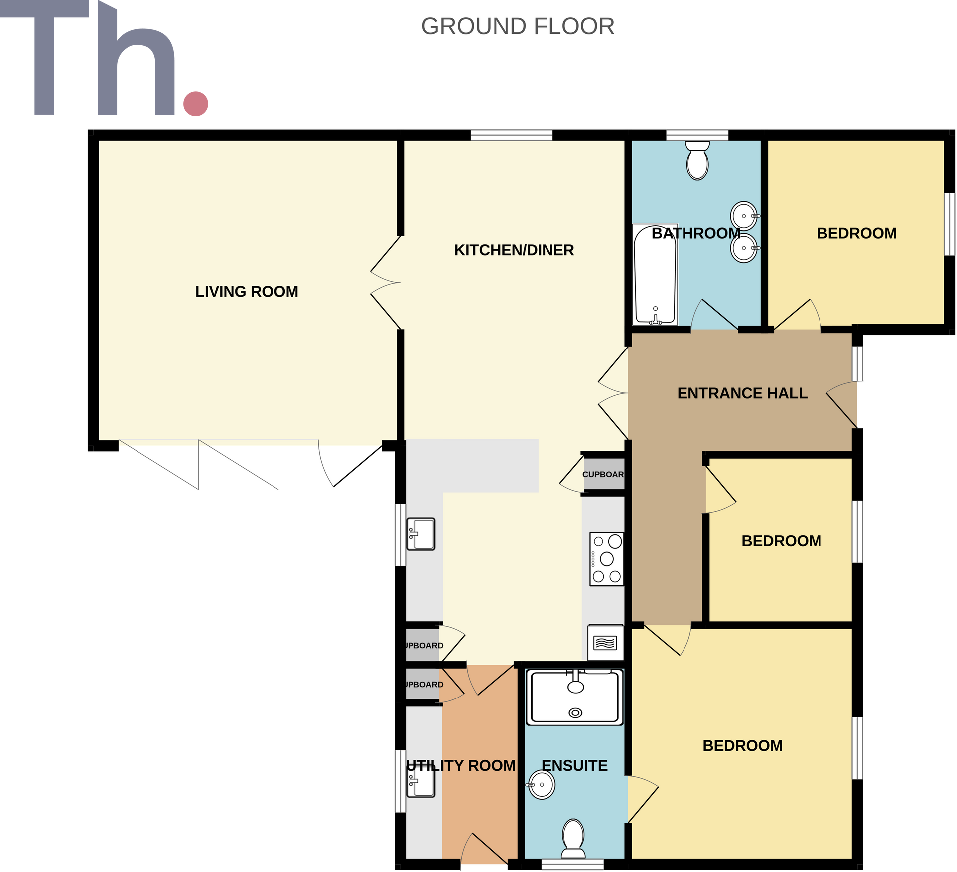 Wootton Bridge, Ryde, Isle Of Wight floorplan