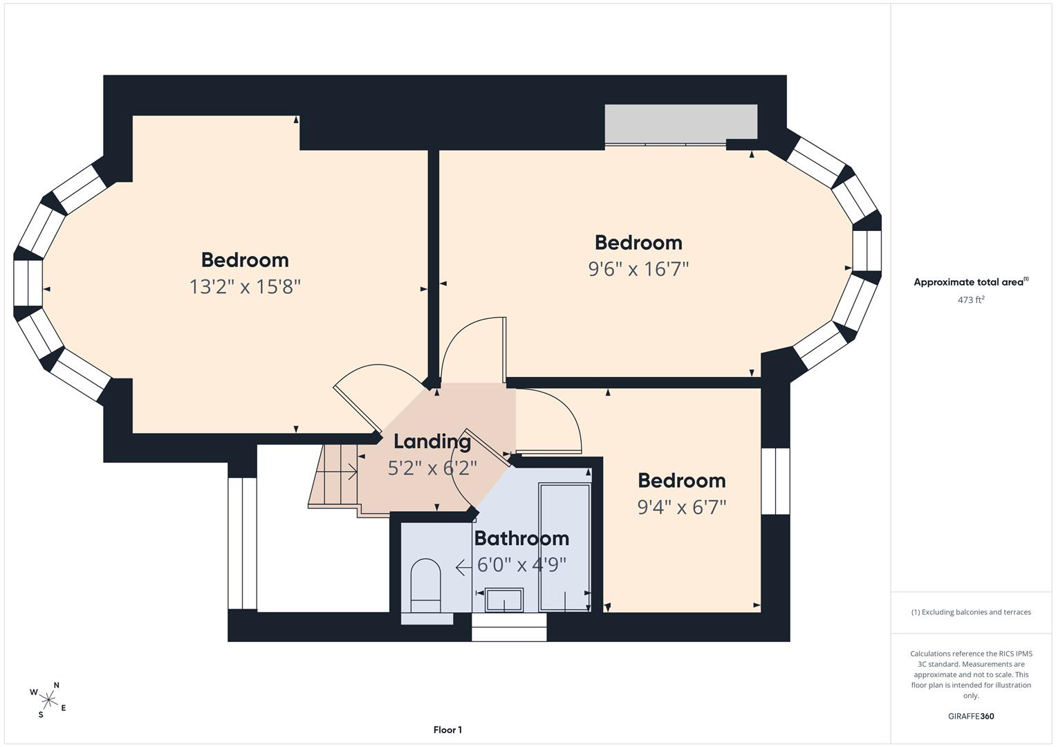 Ashbrooke, Whitley Bay floorplan