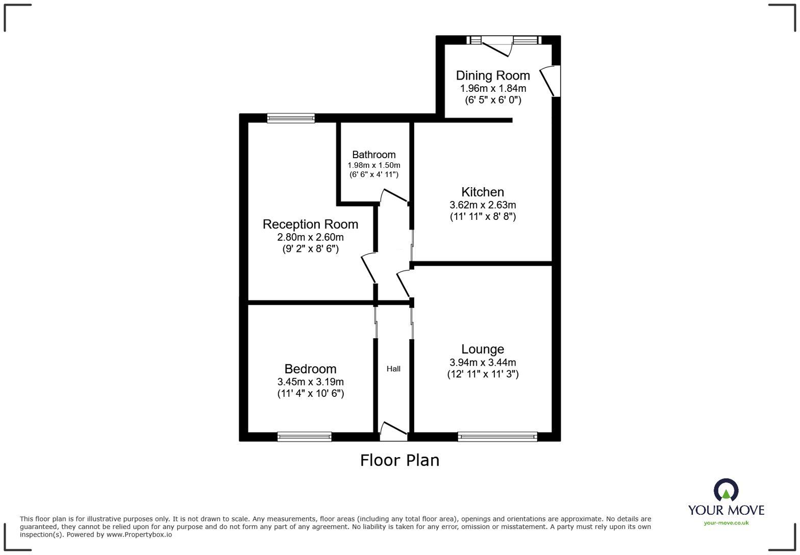 Linkway, Iwade, Sittingbourne, Kent, ME9 floorplan