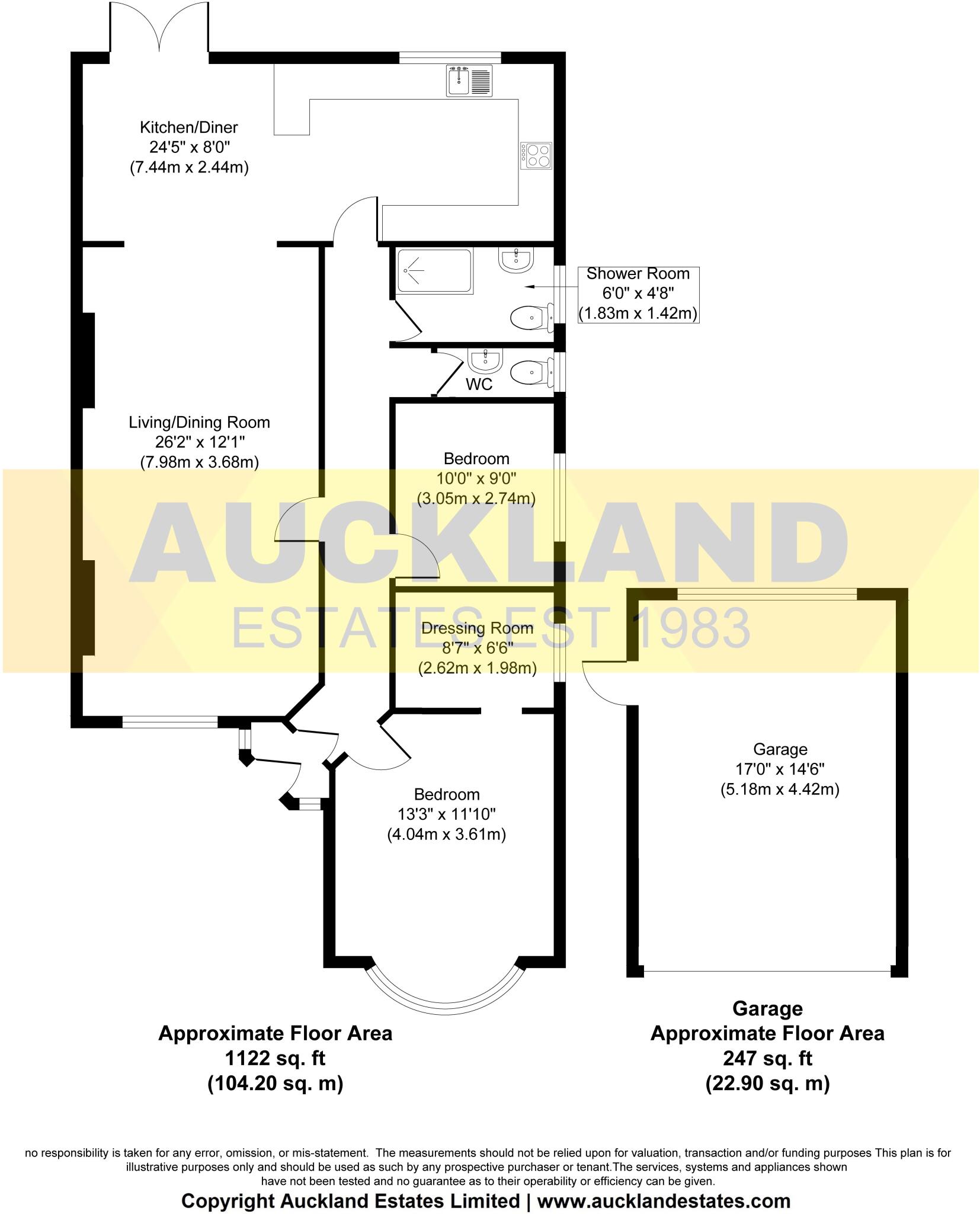 Sherwood Avenue, Potters Bar floorplan