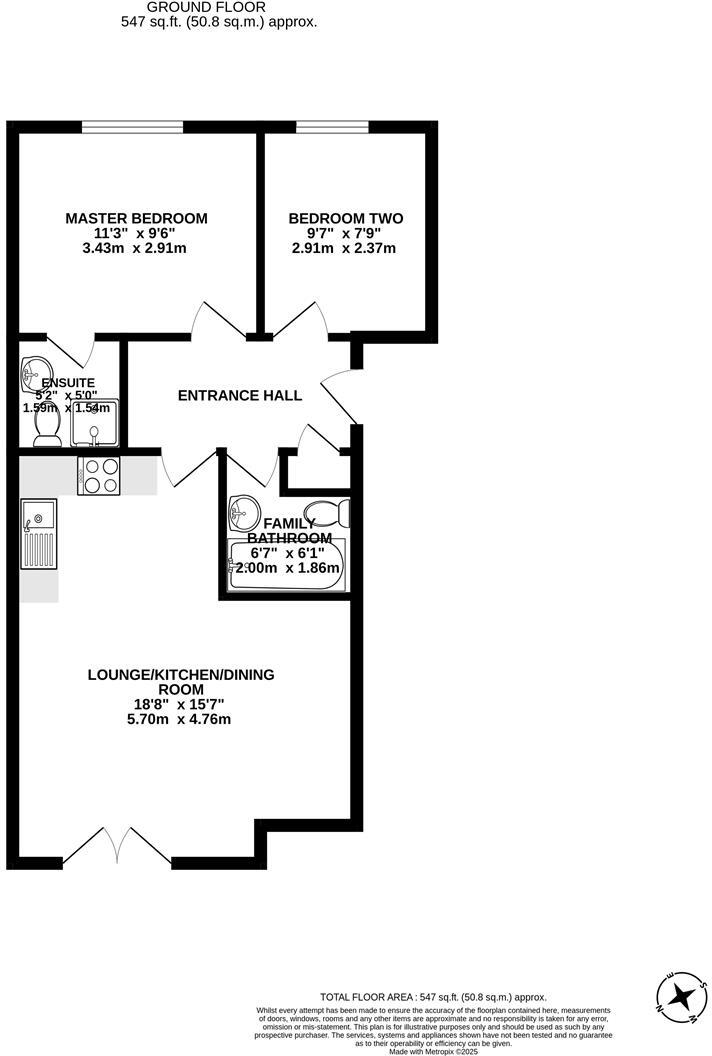 Lancaster Gate, Leyland floorplan