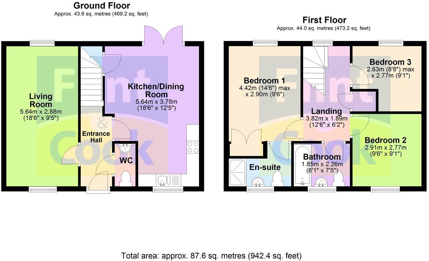 Swaledale Road, Kingstone, Hereford floorplan