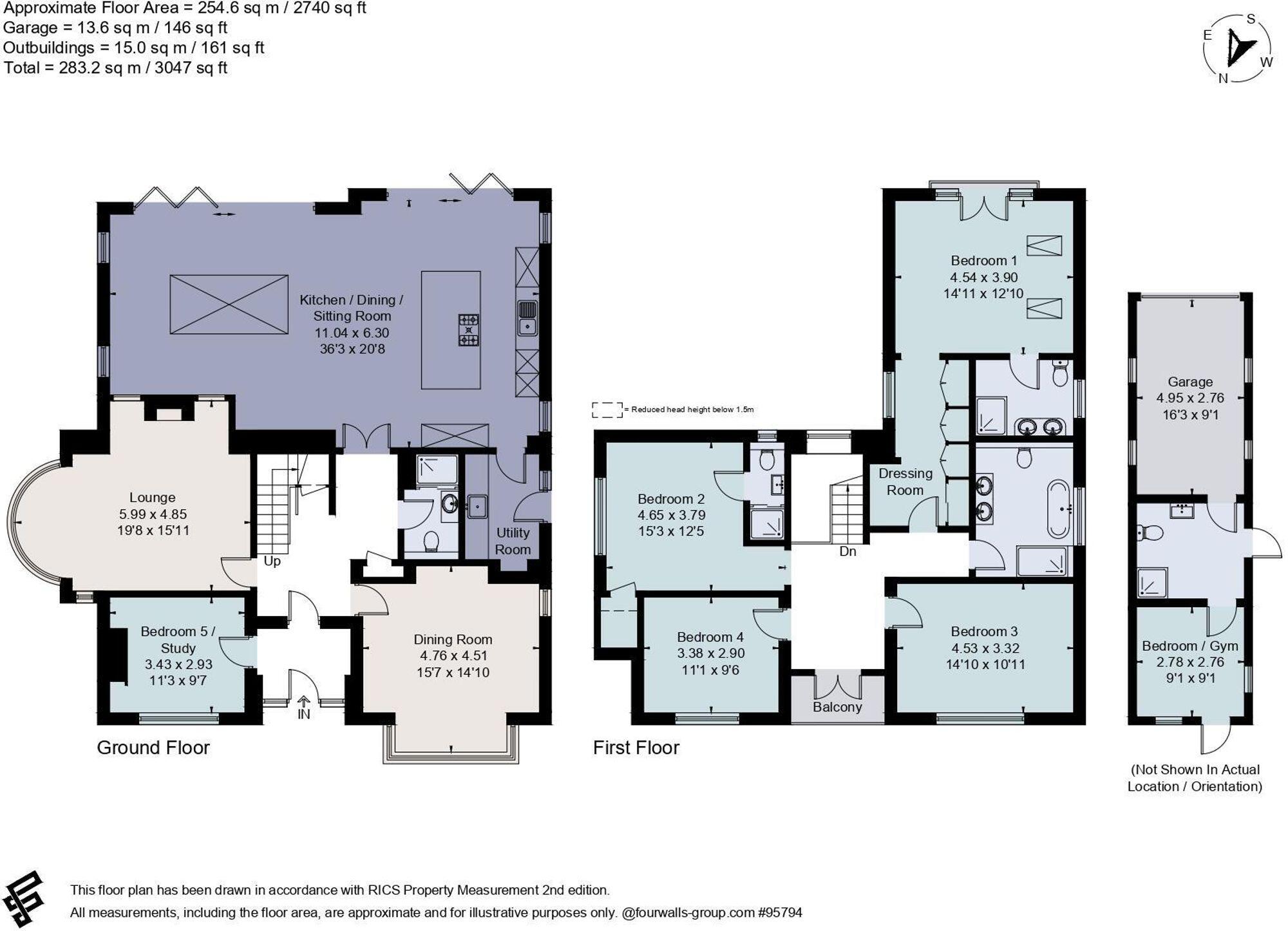 Newton Road, Canford Cliffs, Poole BH13 floorplan