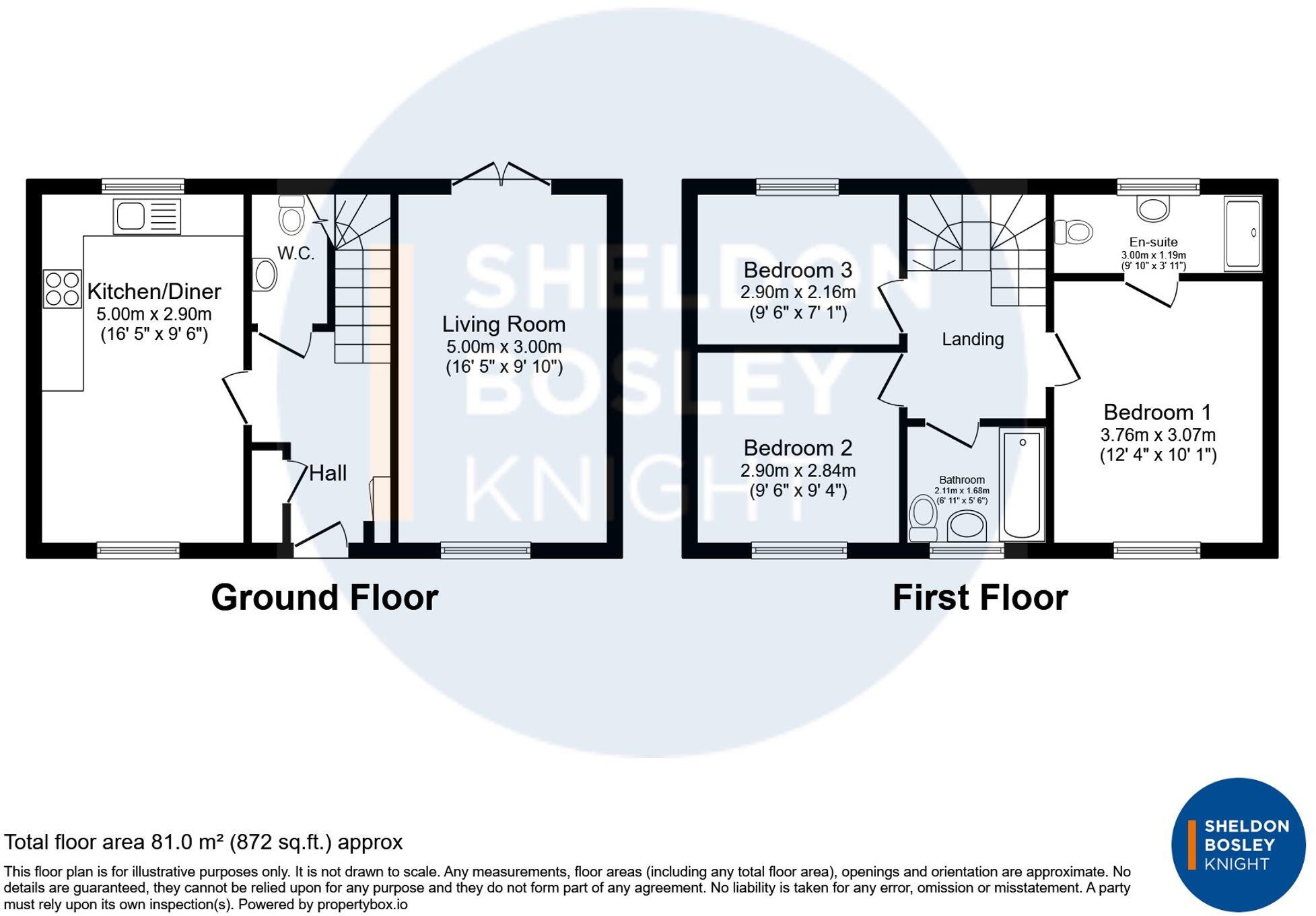 Cabinhill Road, Nuneaton, CV10 floorplan