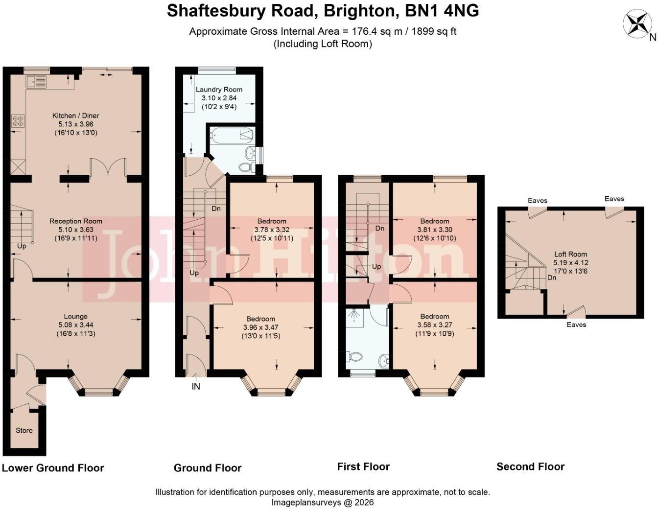 Shaftesbury Road, Brighton floorplan