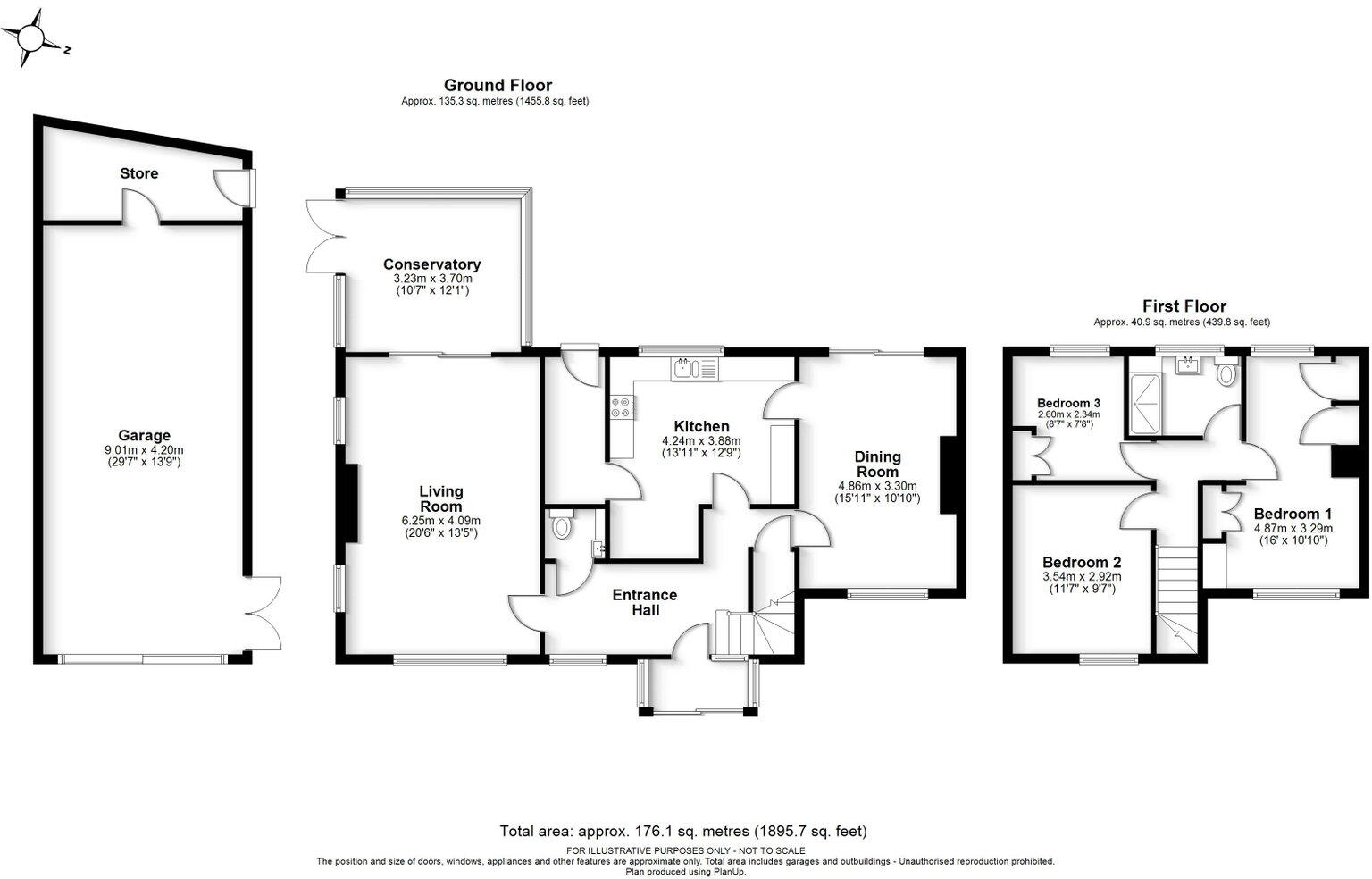 Chiltern Drive, Mill End, Rickmansworth, WD3 8LA floorplan
