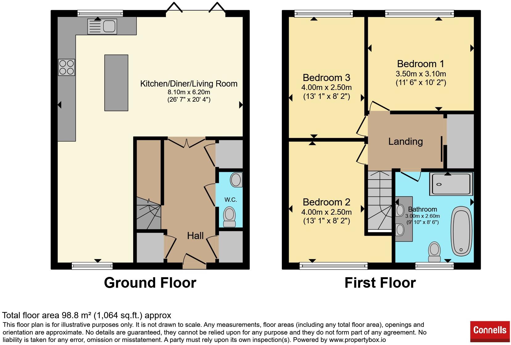 White Horse Close, Hockliffe, Leighton Buzzard floorplan