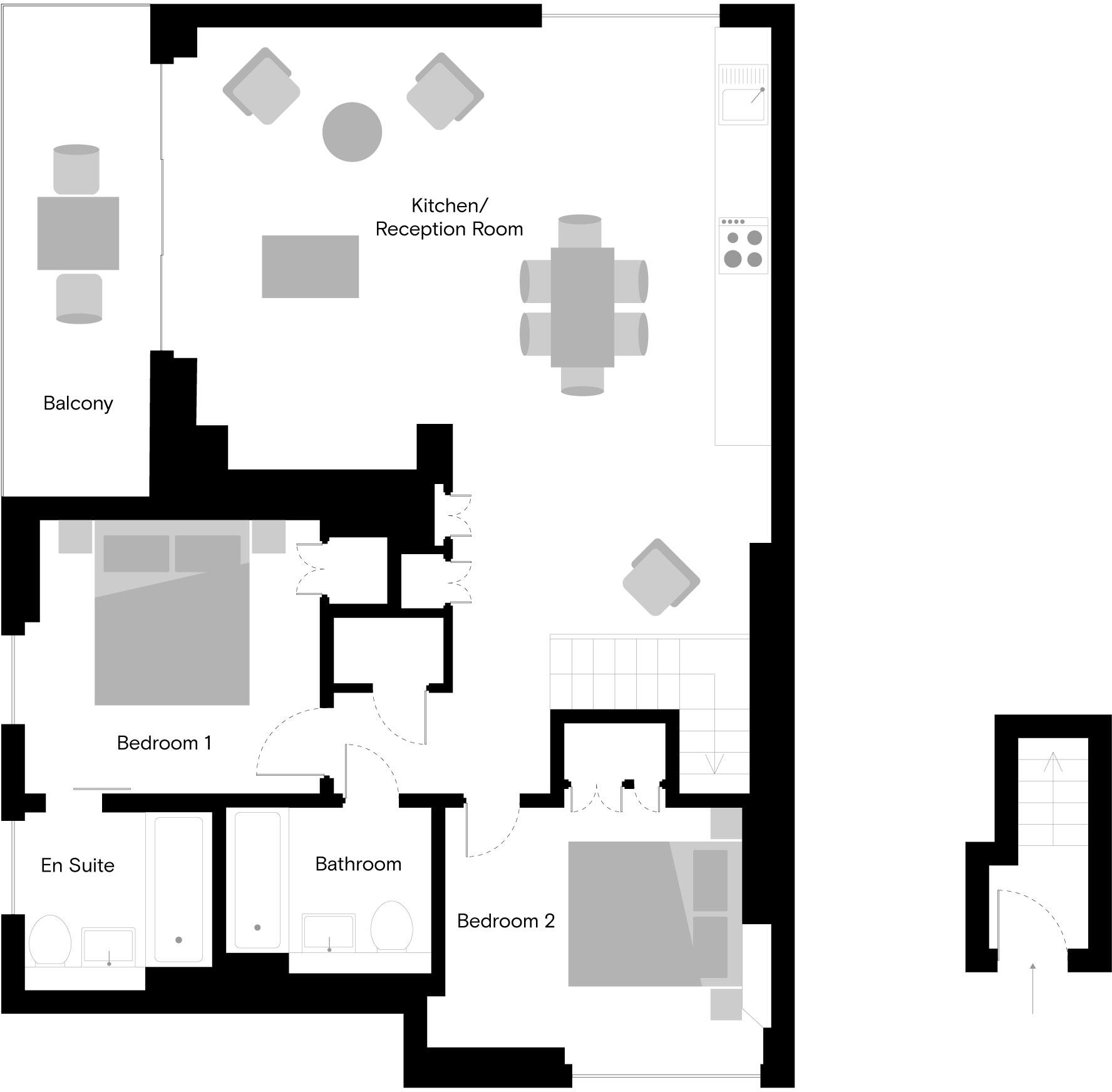 Balfron Tower, St Leonards Road, London, E14 0XU floorplan