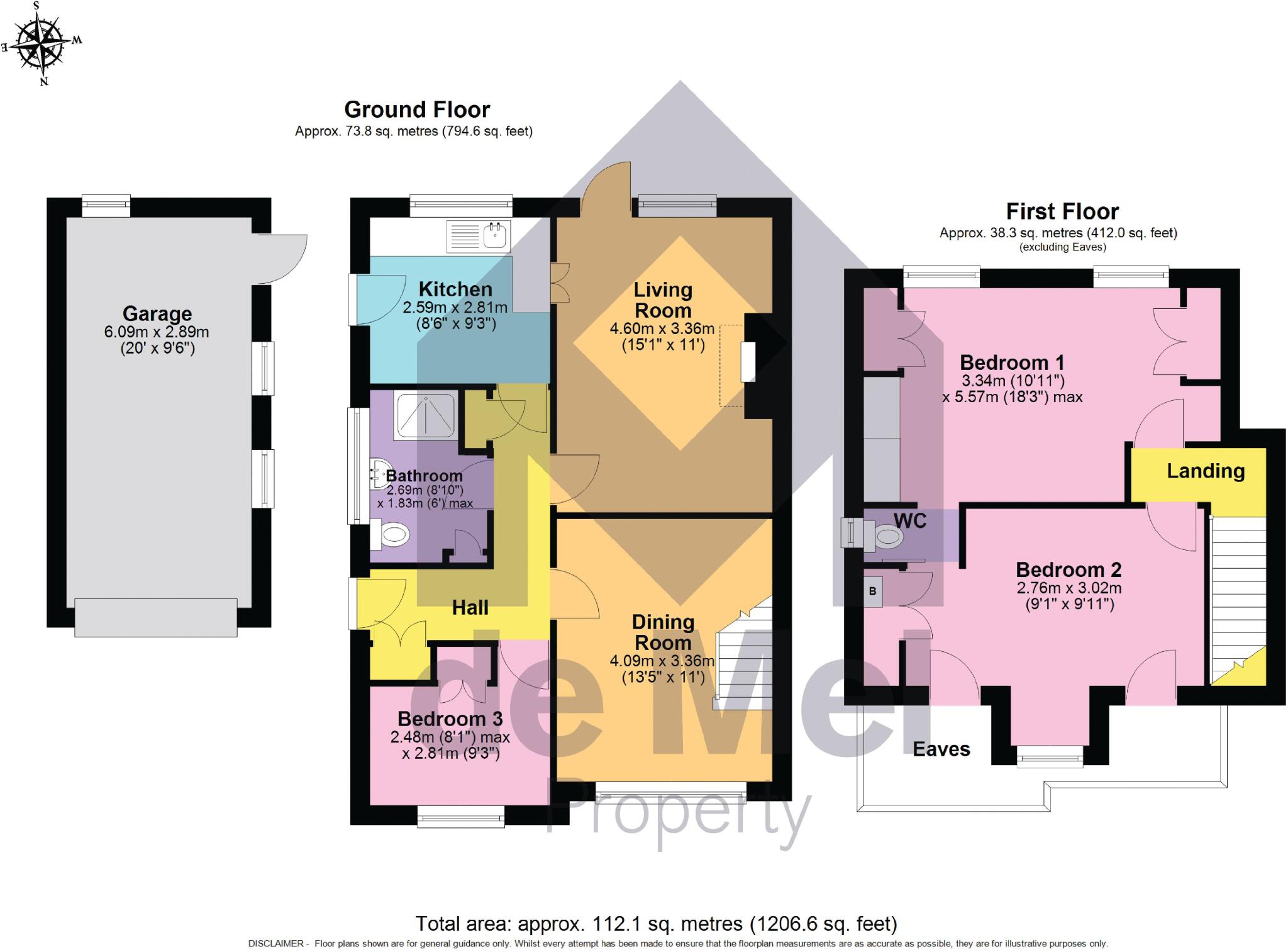 Birchfield Road, Bishops Cleeve, Cheltenham, Gloucestershire, GL52 floorplan