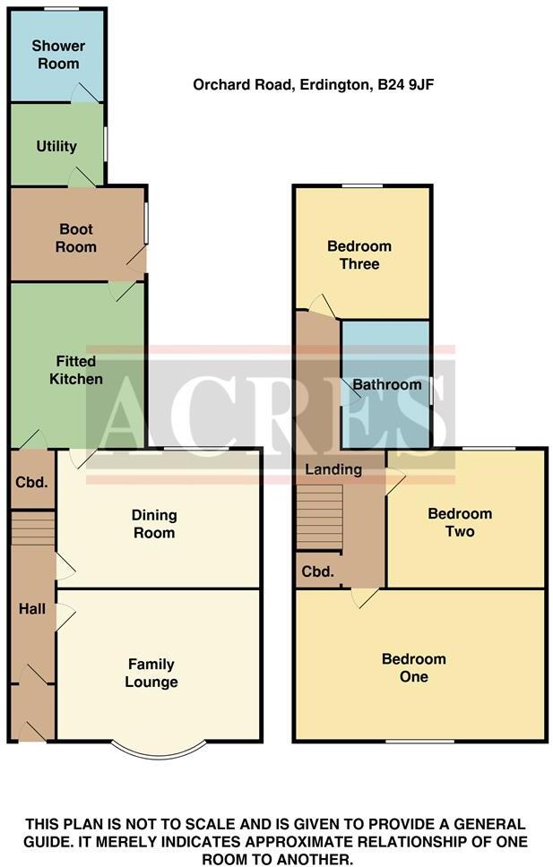 Orchard Road, Erdington, Birmingham floorplan