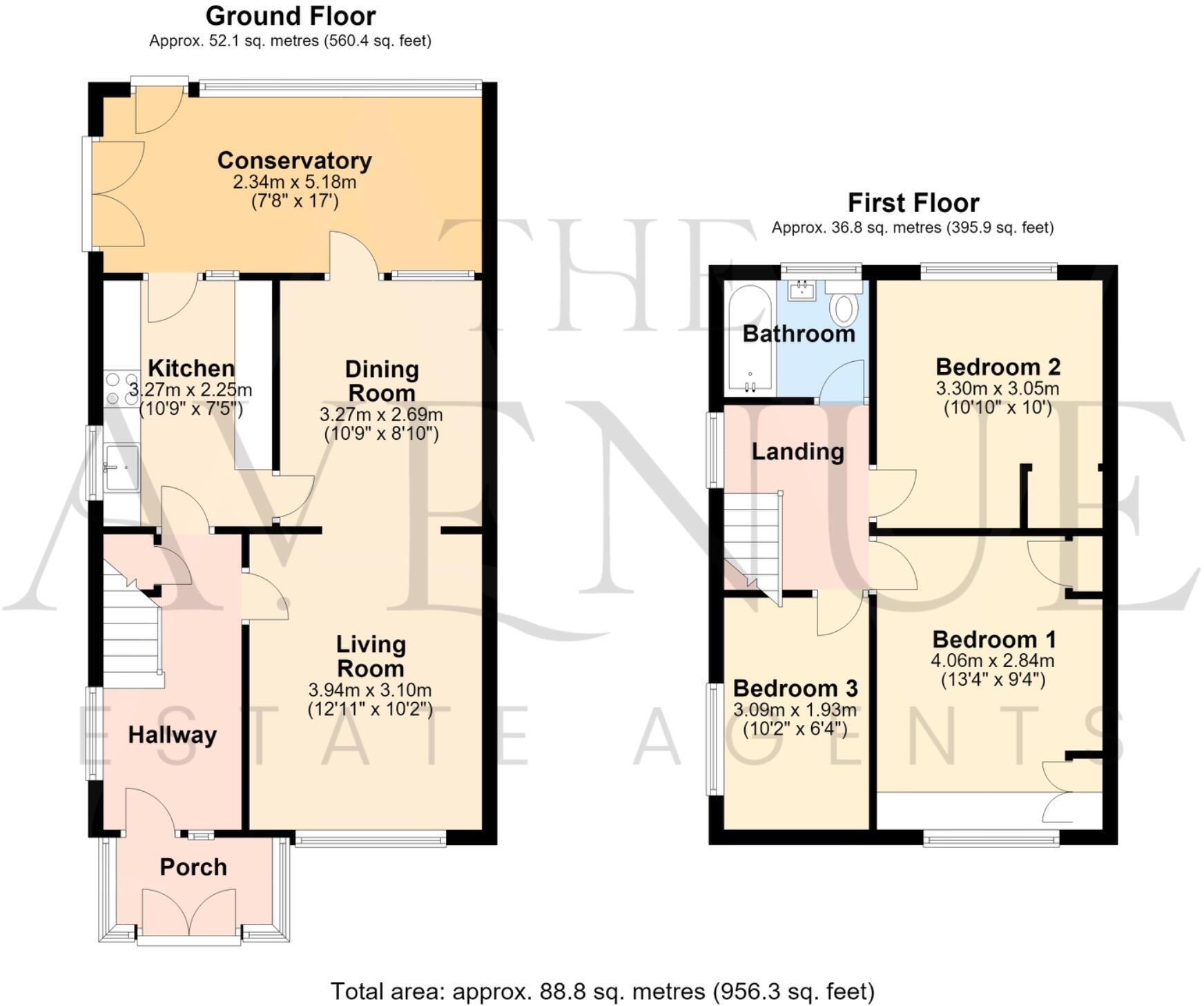 Rangemore Close, Mickleover, Derby, DE3 9JU floorplan