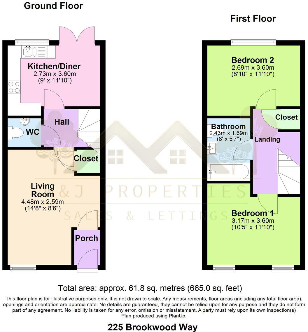 Brookwood Way, Buckshaw Village, Chorley, PR7 7NJ floorplan