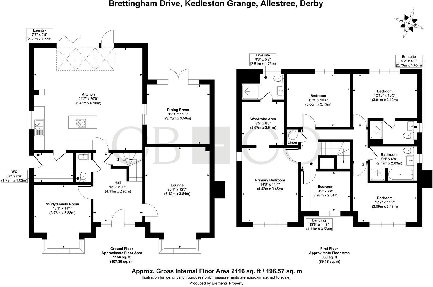 Brettingham Drive, Kedleston Grange, Allestree floorplan
