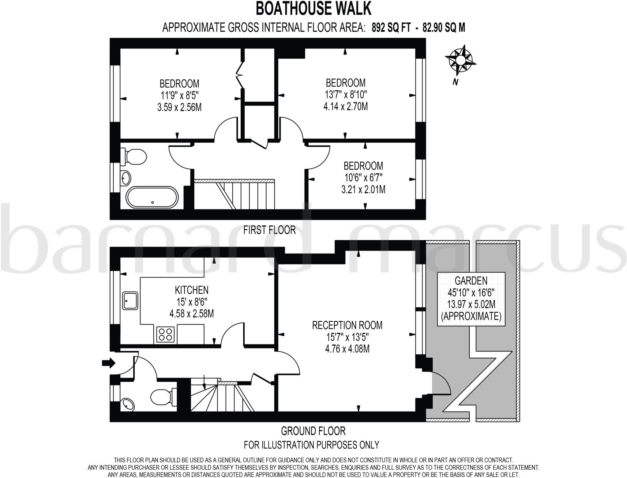 Boathouse Walk, LONDON floorplan