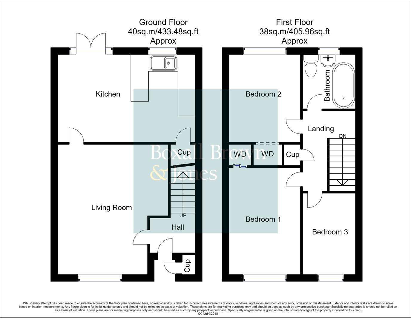 Rockingham Close, Allestree, Derby floorplan