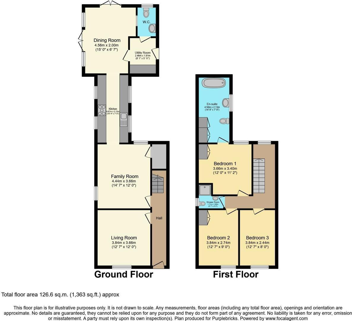 10 Church Street, Market Rasen floorplan