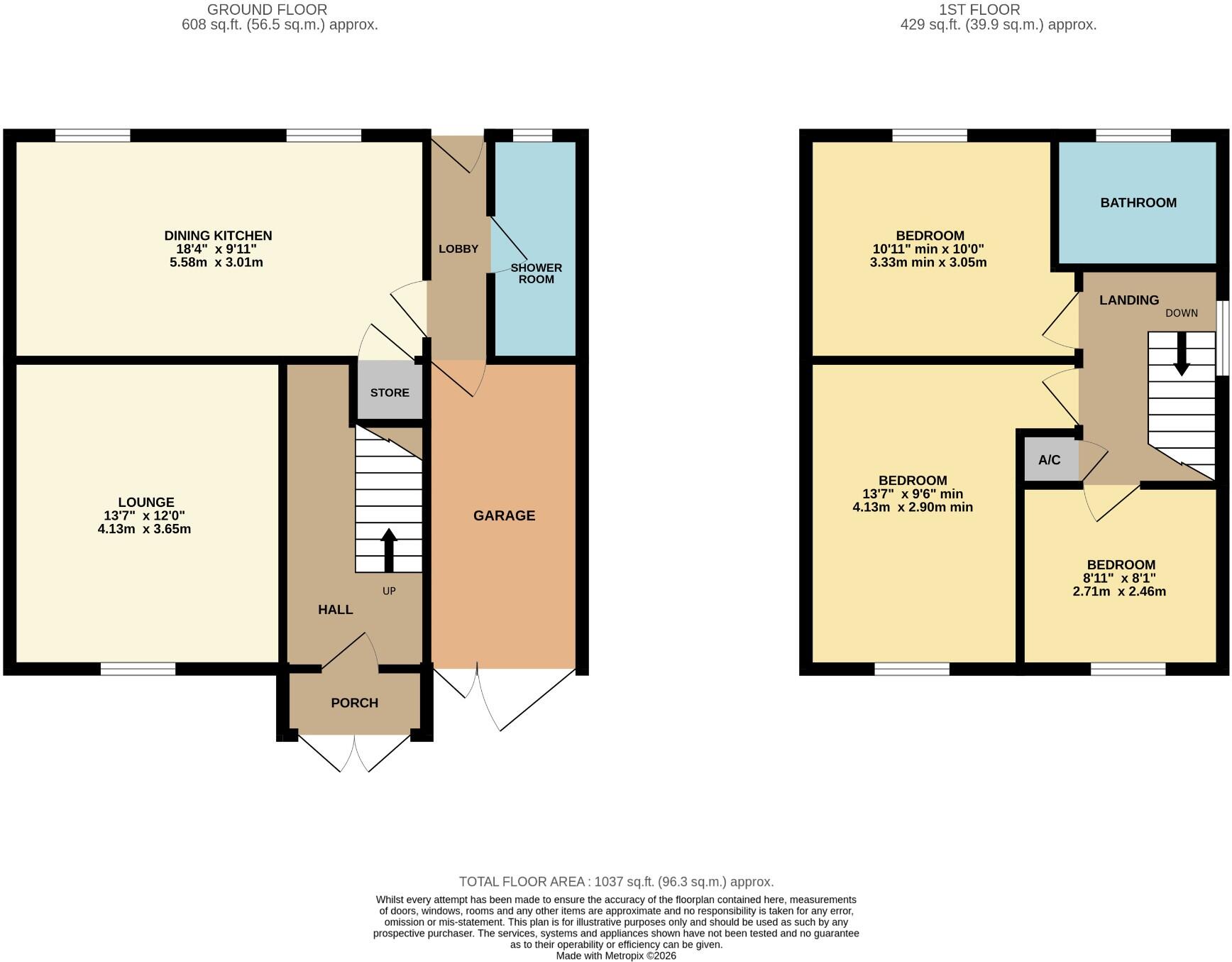 Adlington Road, Oadby, Leicester, LE2 floorplan