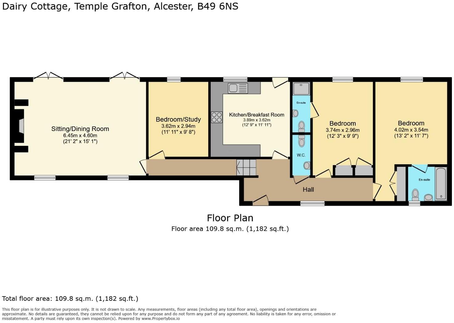 Temple Grafton, Alcester floorplan