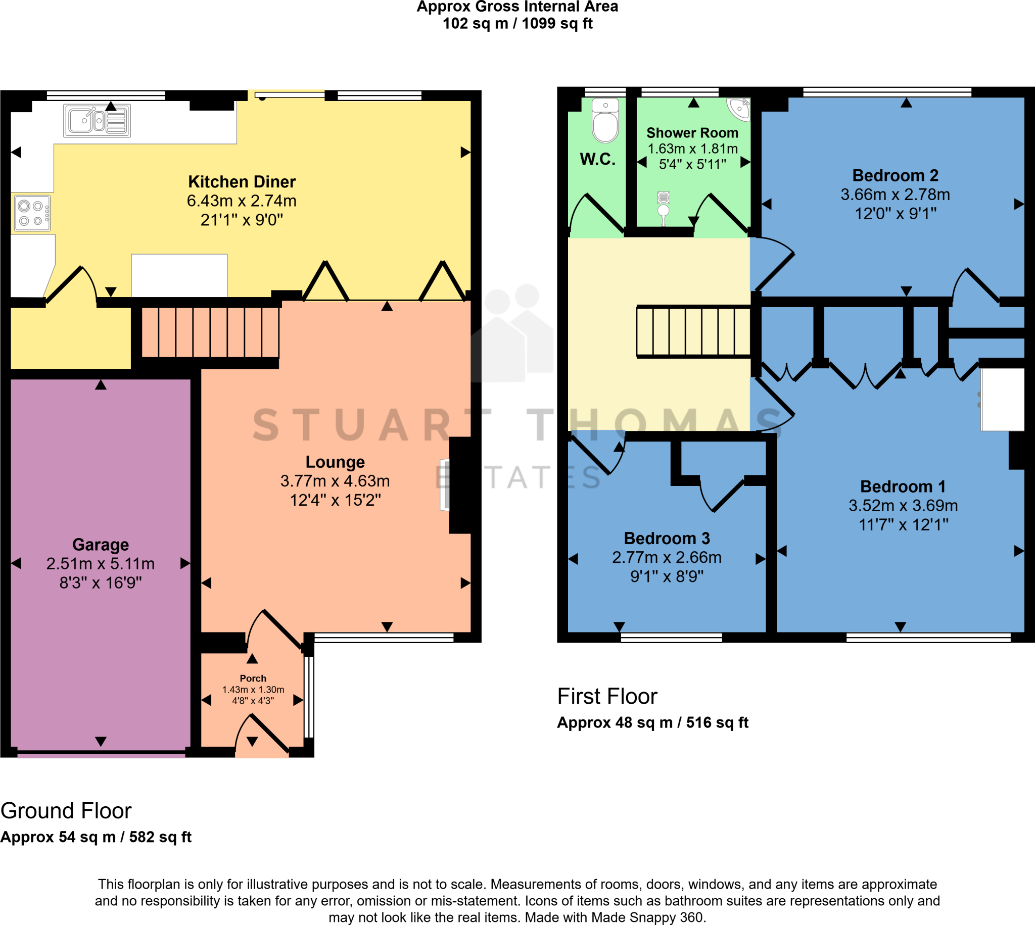 Meadway, Benfleet floorplan