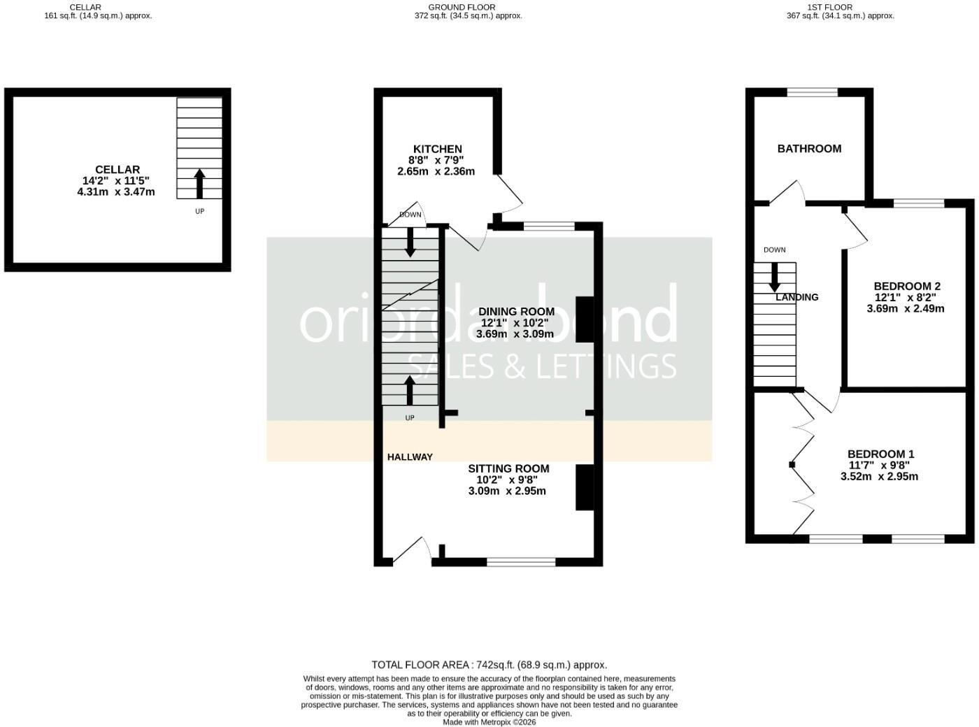 Lincoln Street, Kingsthorpe Village, Northampton NN2 floorplan