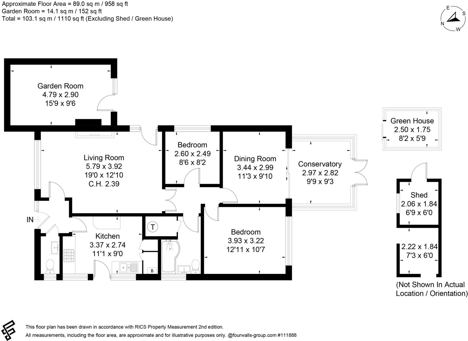 1, Cook Road, Aldbourne, SN8 2EG floorplan