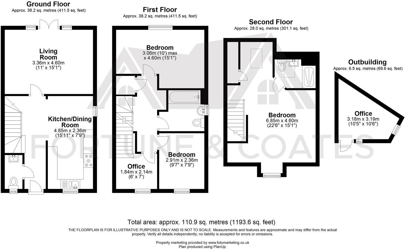 Huntley Road, Harlow floorplan