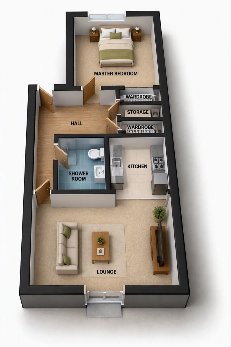 Seaford Close, Luton floorplan