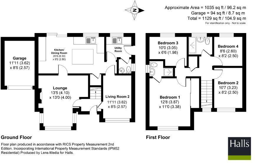 Thornton Park Avenue, Muxton, Telford. floorplan