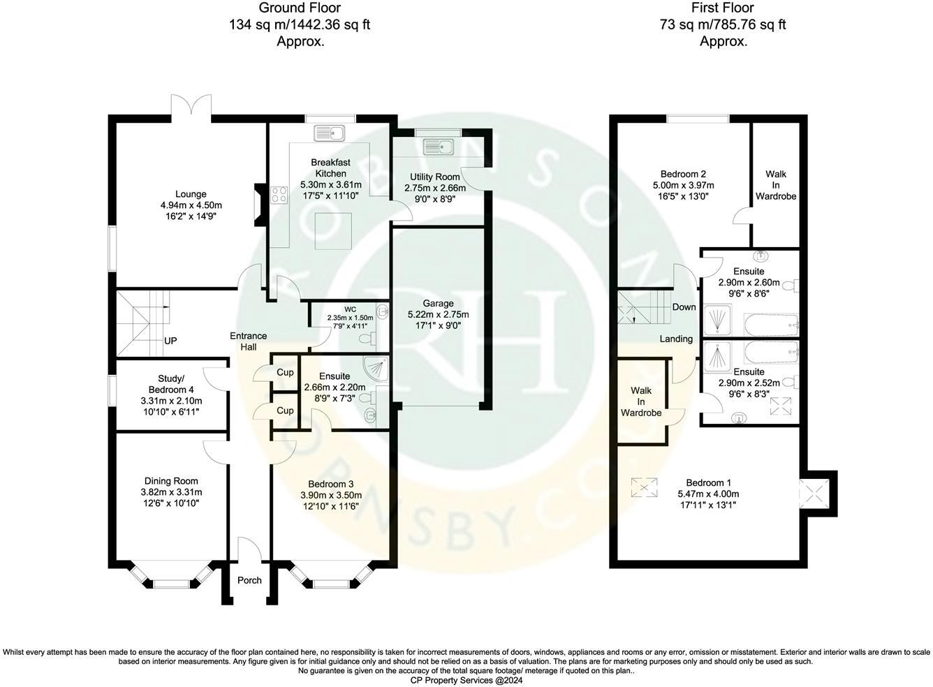 The Hollies, Blyth, Worksop floorplan
