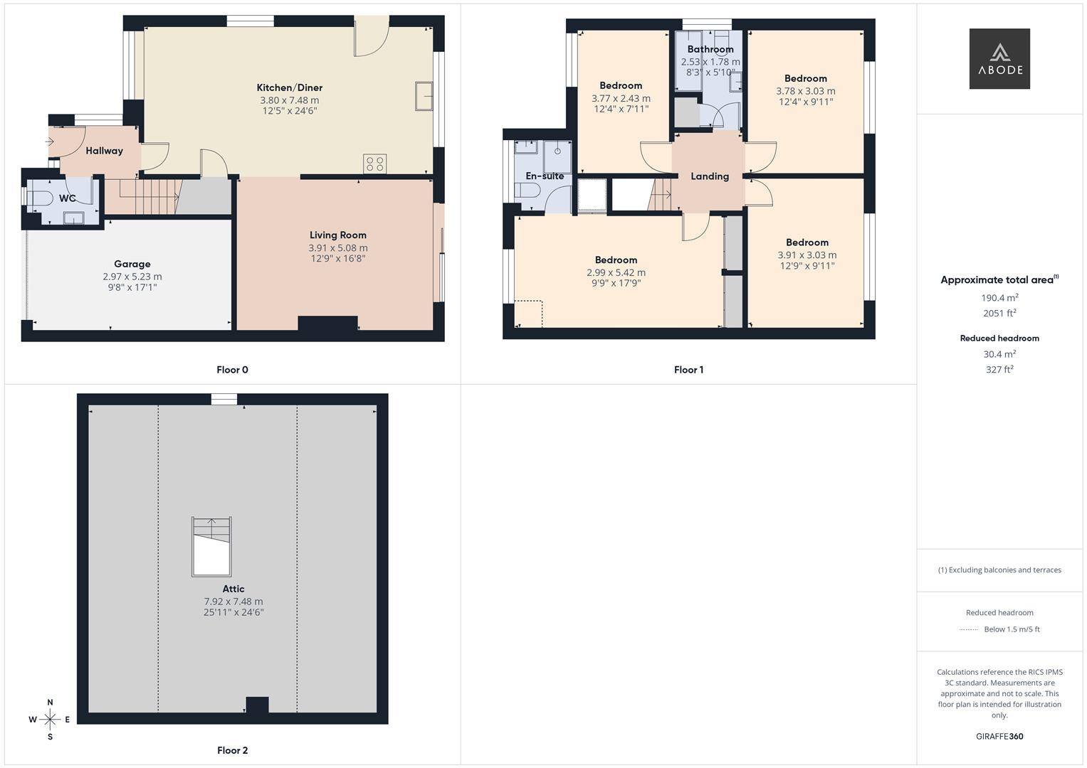 Leigh Lane, Bramshall, Staffordshire floorplan