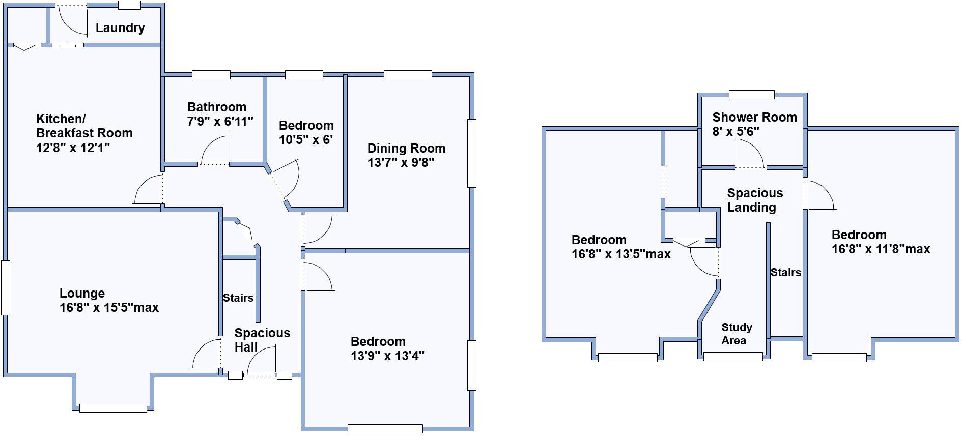 Oakland Walk, West Parley, Ferndown, Dorset floorplan