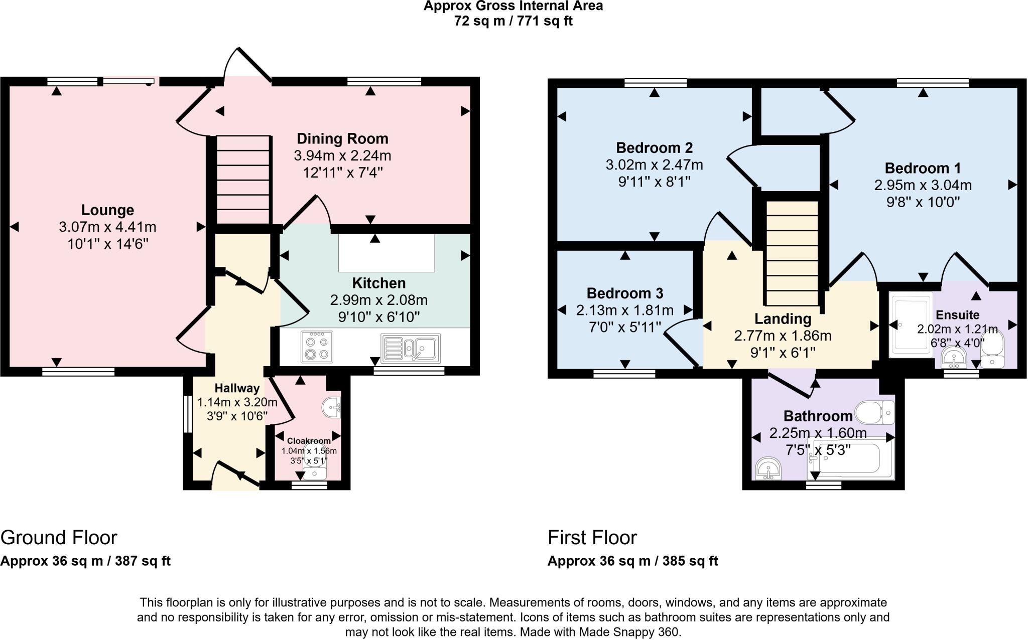 Kirkstall Place, Oldbrook, Milton Keynes floorplan