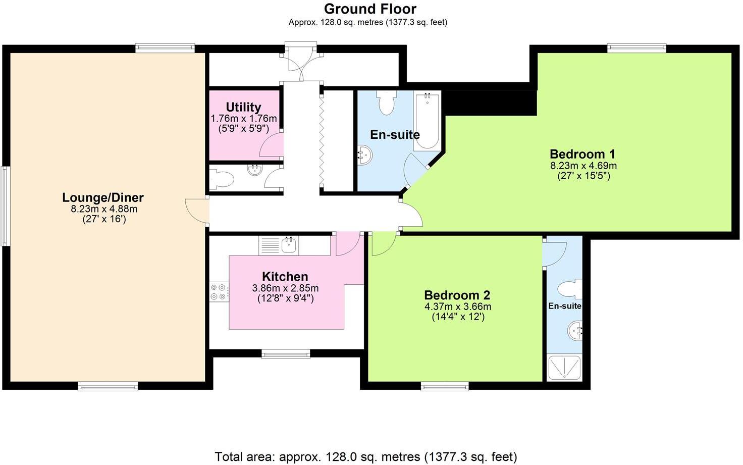 Astonbury Manor, Aston floorplan