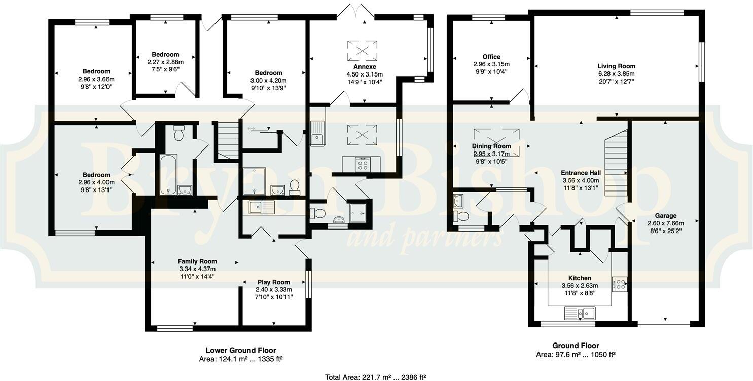 The Chase, Welwyn floorplan