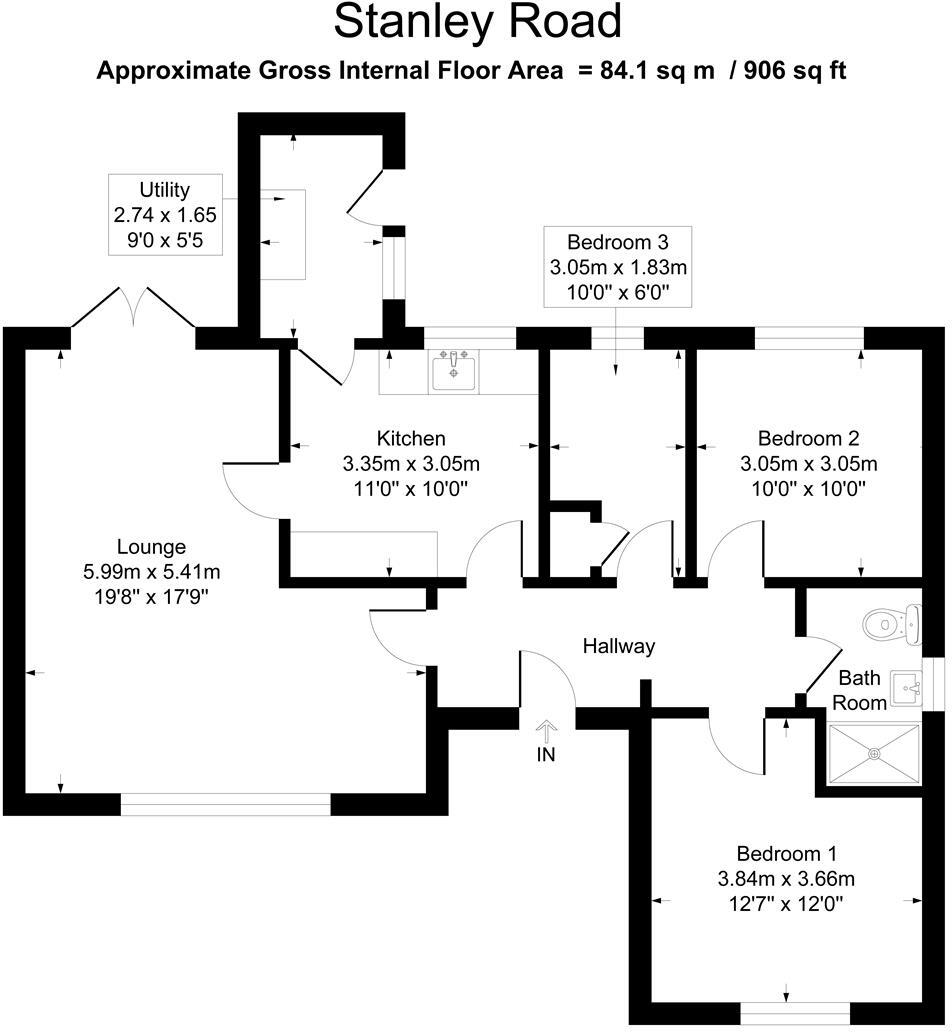 Stanley Road, Ashingdon, Rochford floorplan