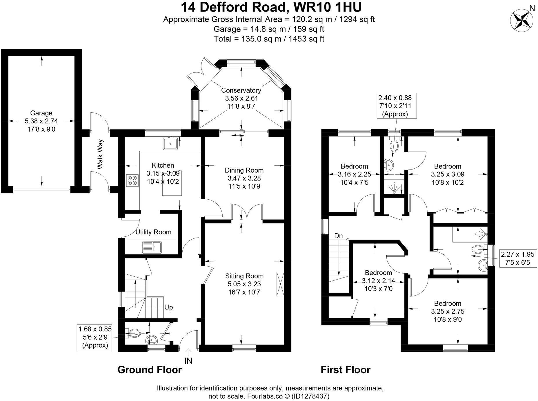 Defford Road, Pershore, WR10 floorplan