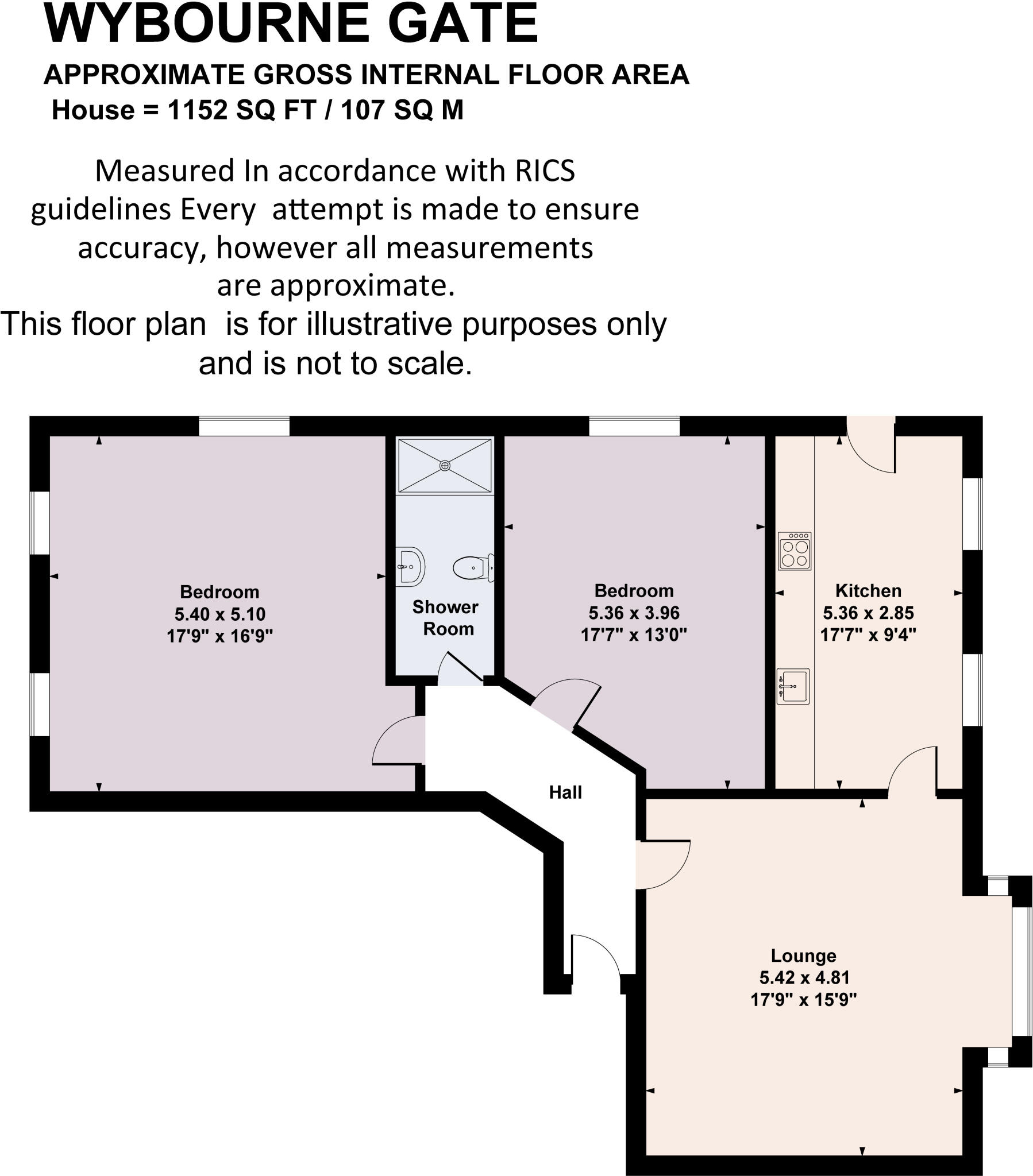 Wybourne Gate, Southport, Merseyside, PR8 floorplan