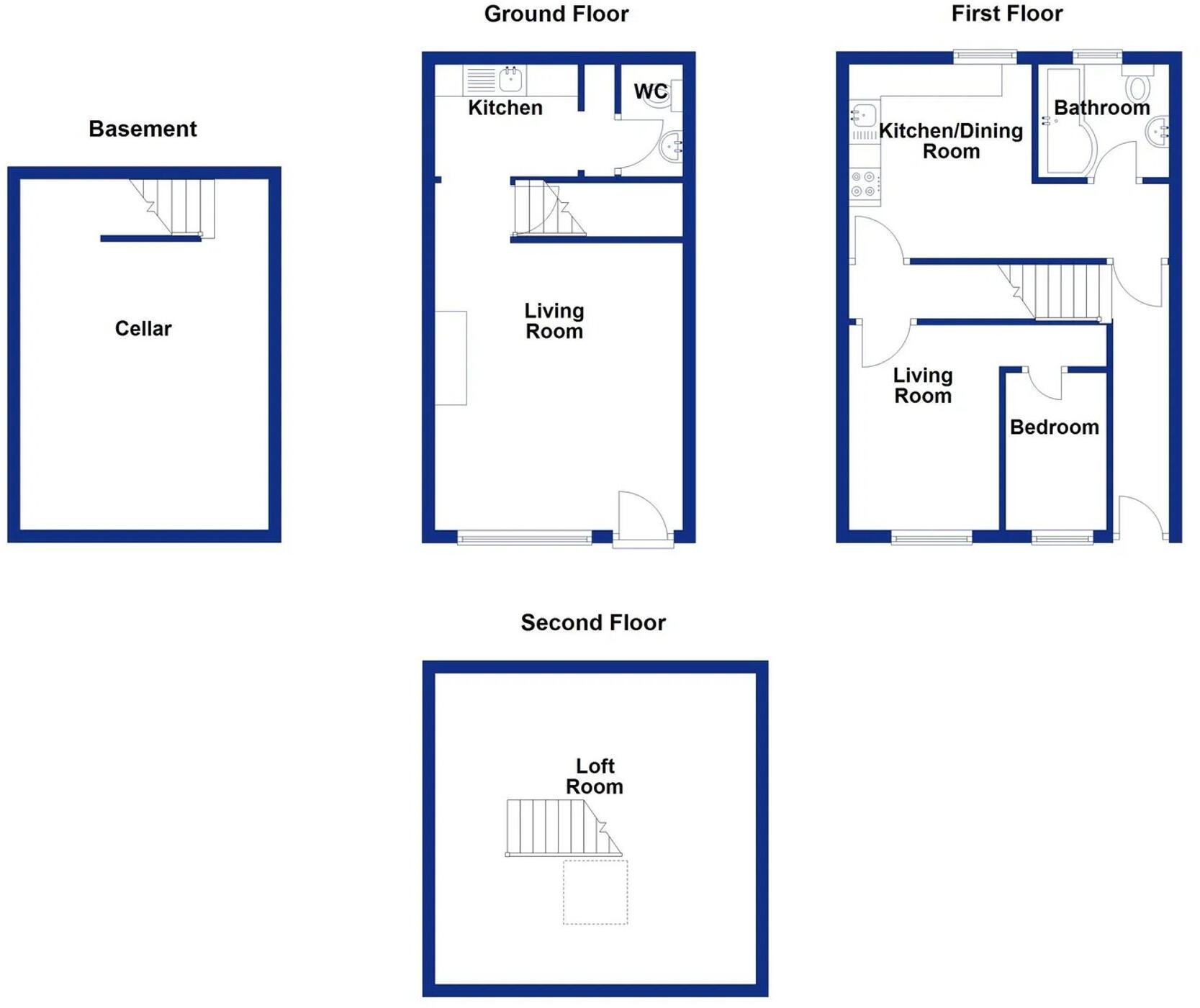 Burnley Road, Rossendale, BB4 floorplan