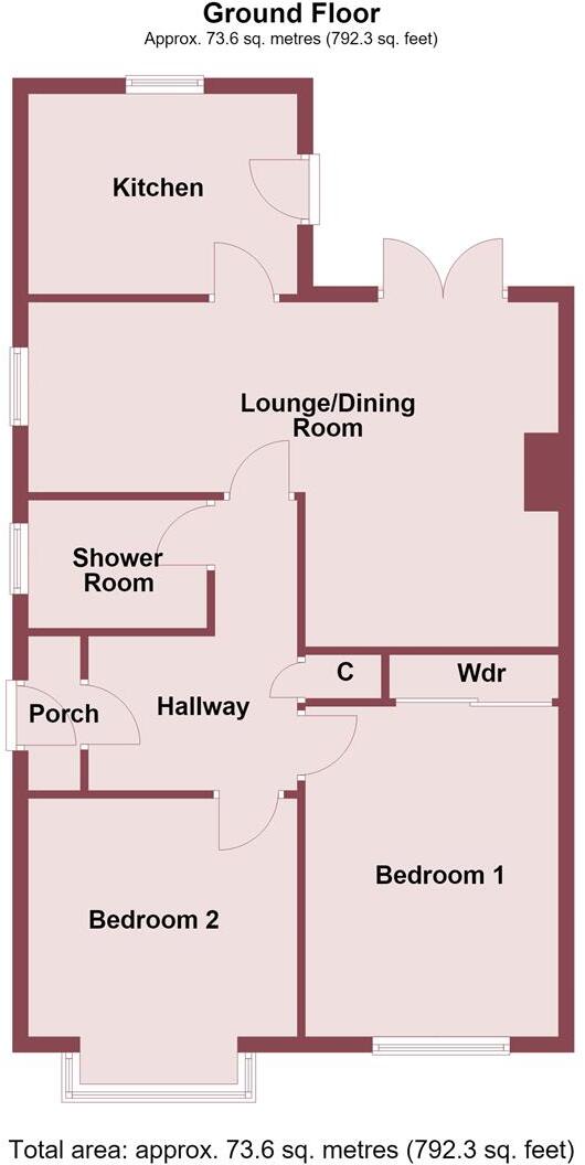 Pine Tree Avenue, Prenton floorplan