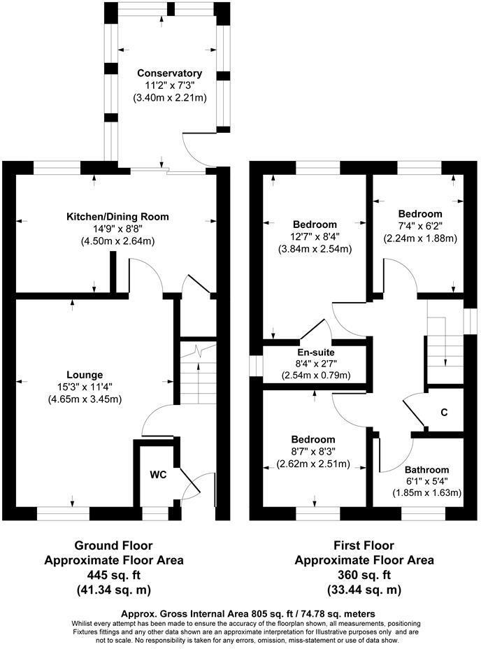 Canterbury Close, Prescot floorplan