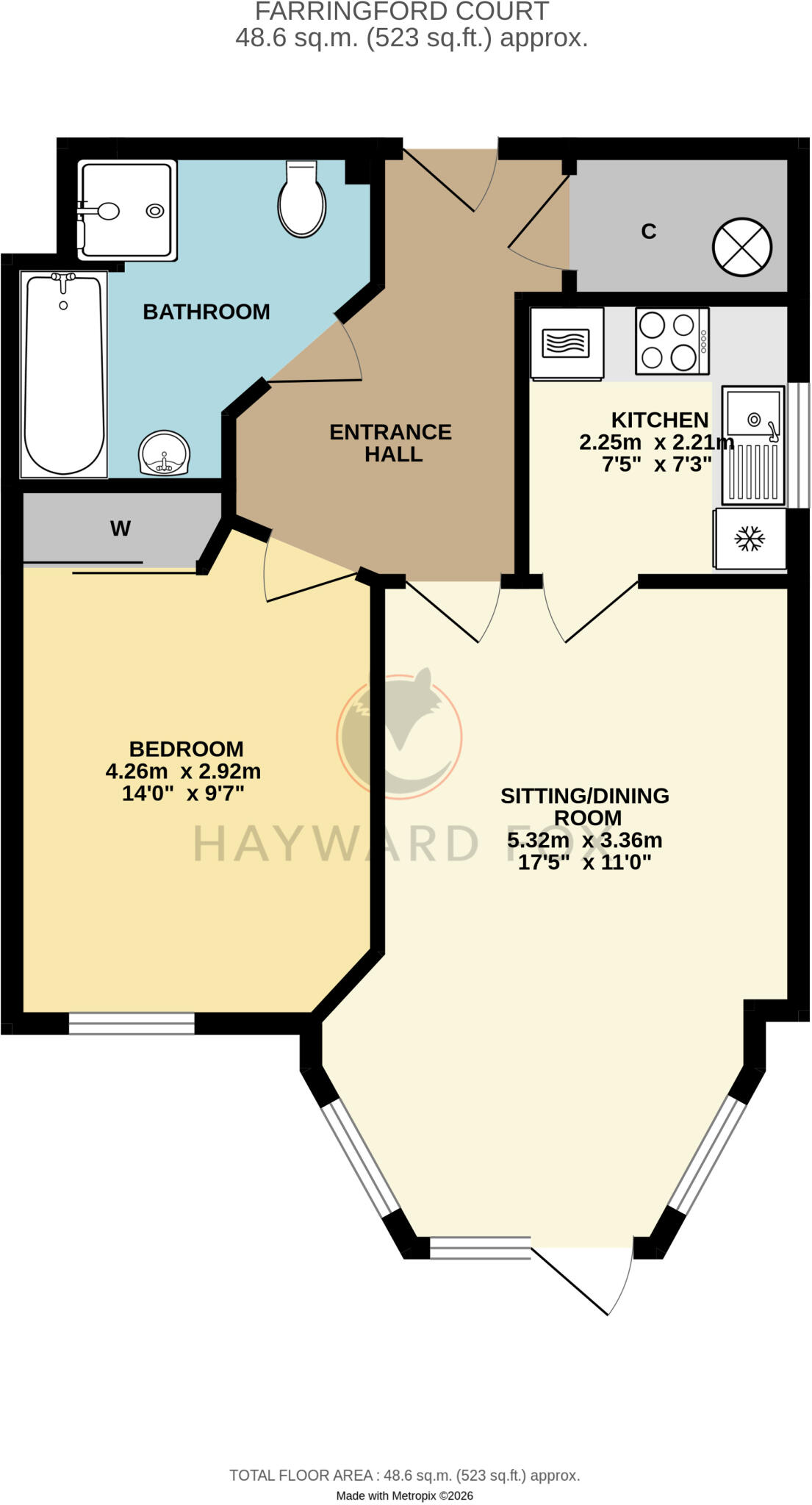 Avenue Road, Lymington, Hampshire, SO41 floorplan