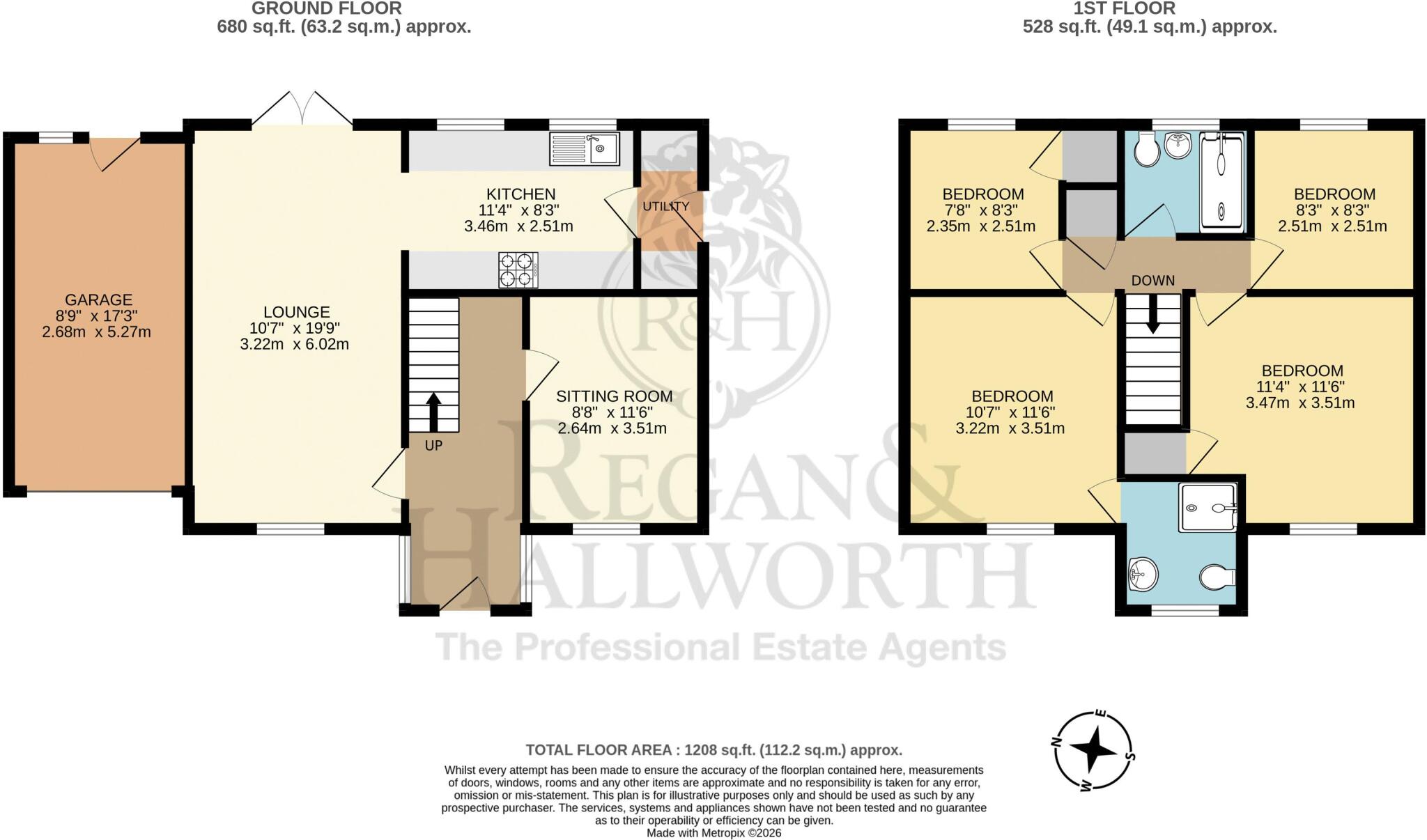 Melrose Drive, Winstanley, WN3 6EG floorplan