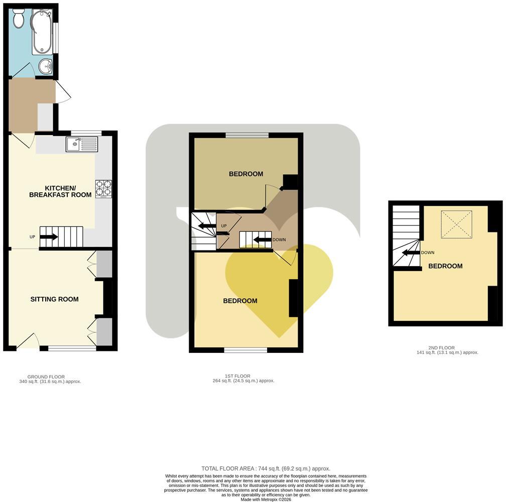 St. Marys Road, Cowes floorplan