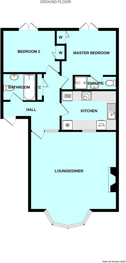 Bainbridge Avenue, Plymouth floorplan