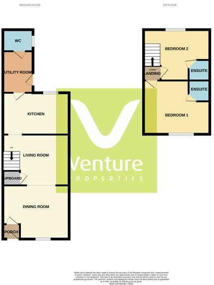 North Bitchburn Terrace, North Bitchburn, Crook floorplan