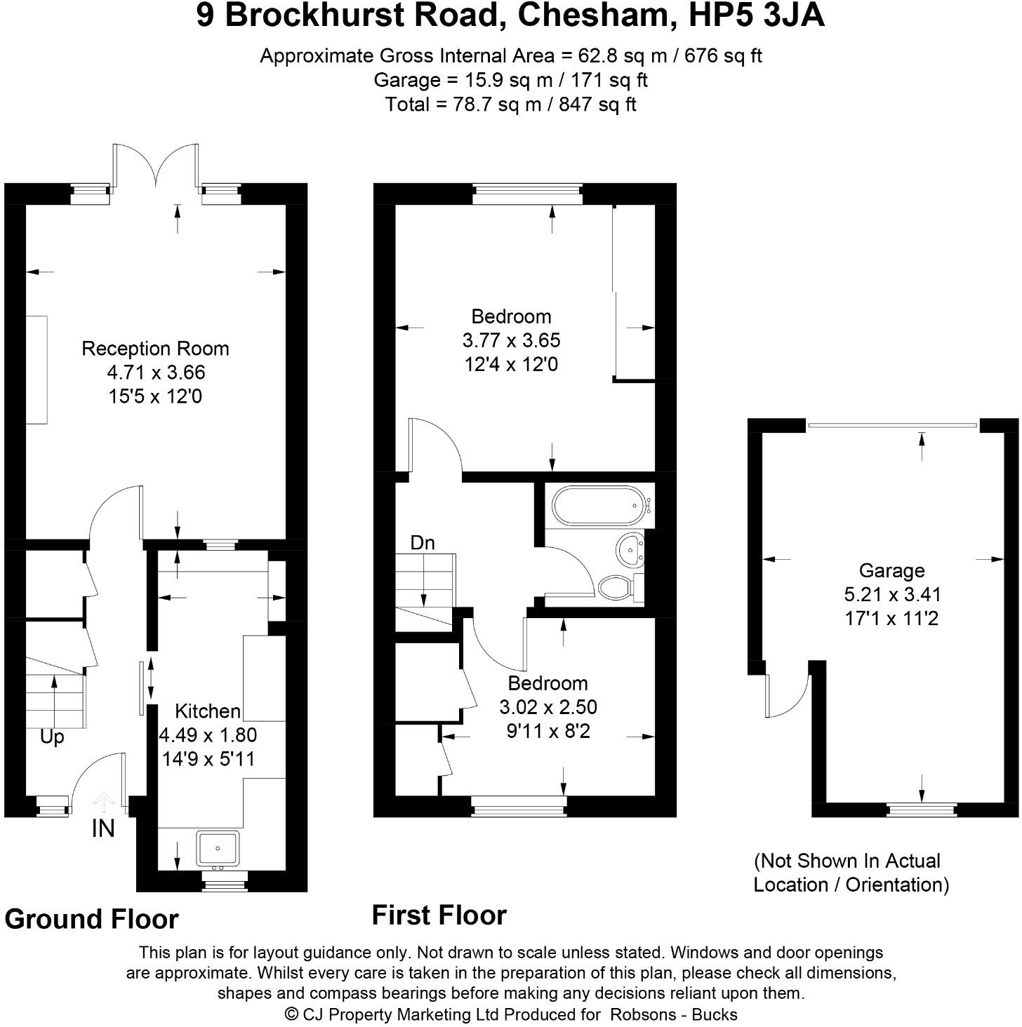 Brockhurst Road, Chesham floorplan
