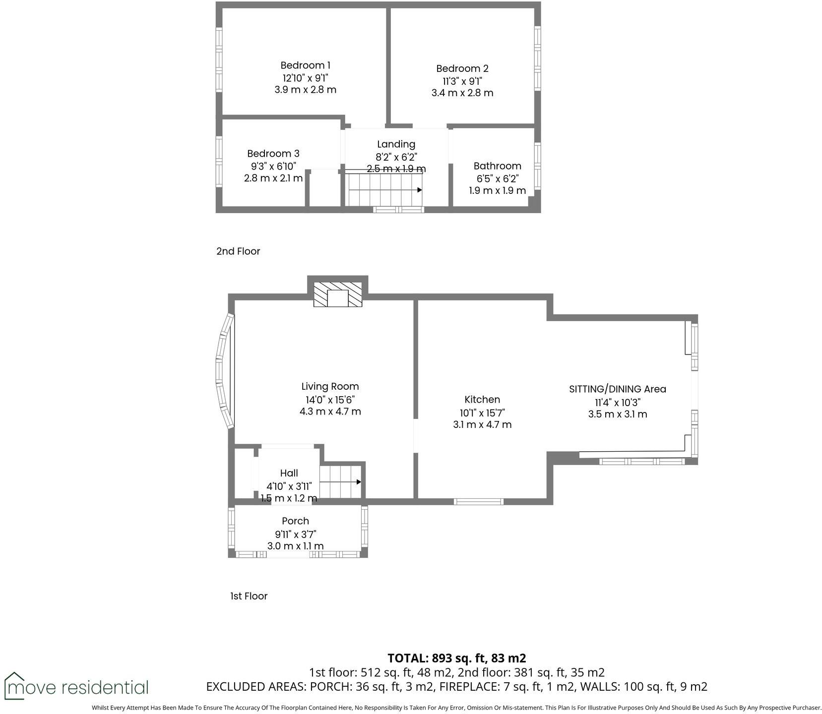 Kilmory Avenue, Liverpool, L25 floorplan