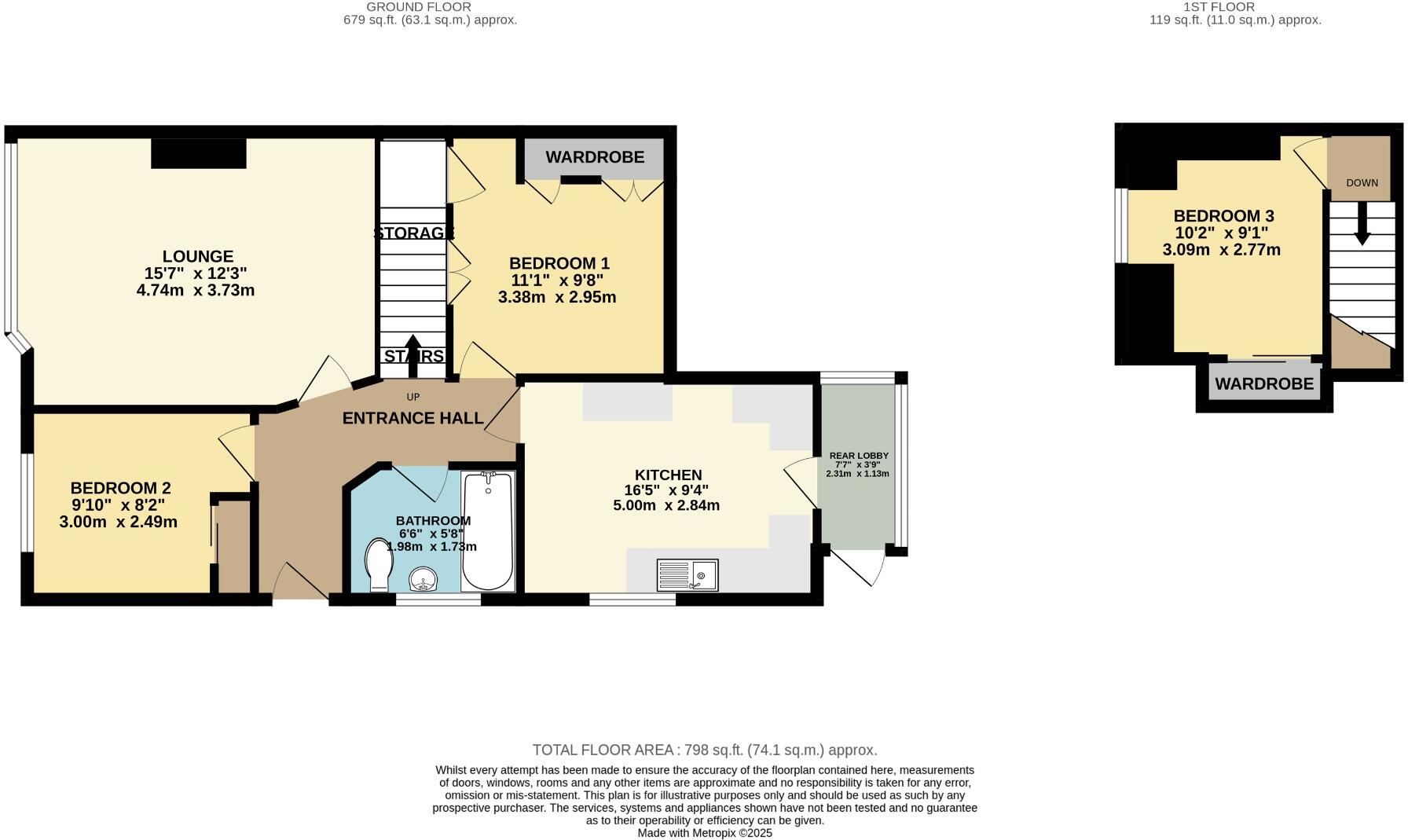 Maple Drive, Denmead floorplan