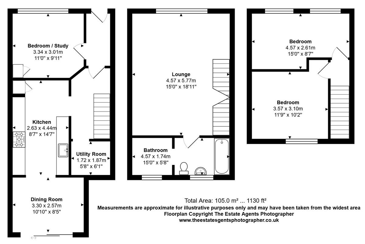 Long Riding, Basildon, SS14 floorplan