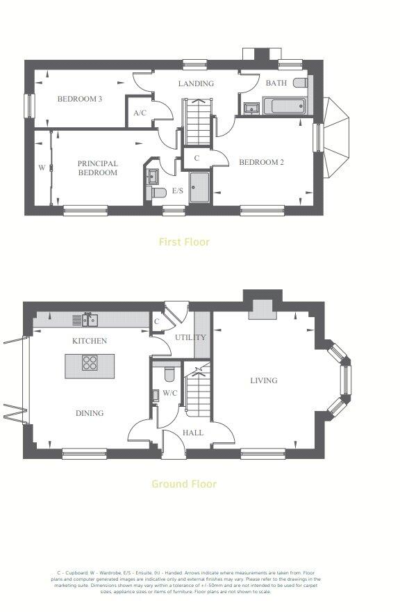 Plot 17, The Damask, Barleyfields, Barleyfield Drive, Weeley, Clacton-on-Sea, CO16 floorplan